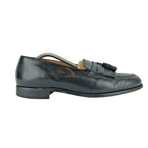 Bostonian Mens Black Casual Moc Toe Slip On Loafer Shoes Size US 8.5 M
